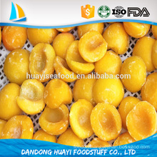 iqf frozen new fresh yellow peach for hot sale